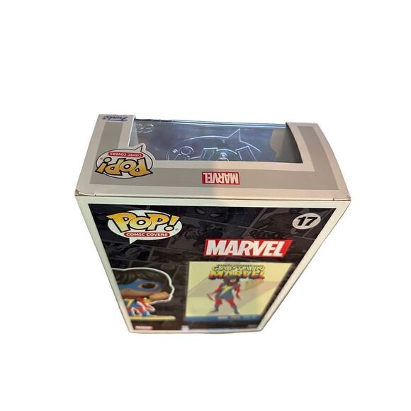 Funko Pop! Comic Cover Captain Marvel #17 Target Exclusive Kamala Khan Sealed - Picture 5 of 7